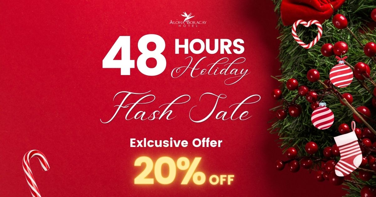 48 HOURS HOLIDAY FLASH SALE